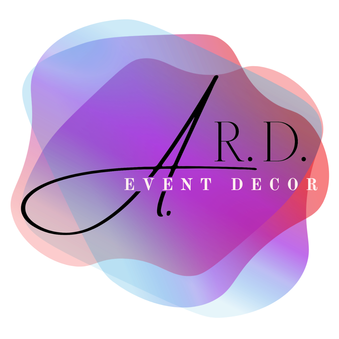 ARD Event Decor, LLC colorful logo