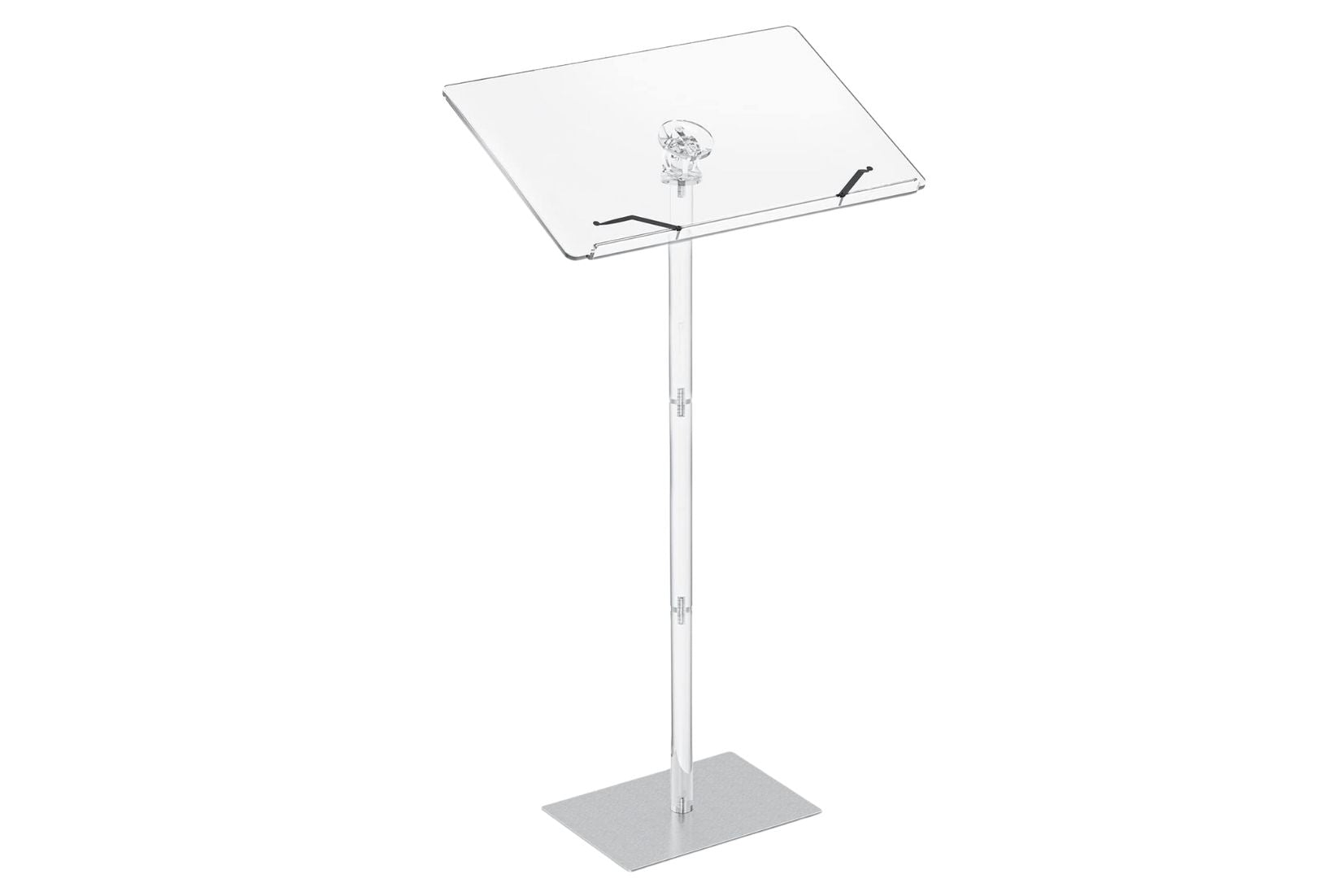 Clear acrylic lectern podium for rent in maryland